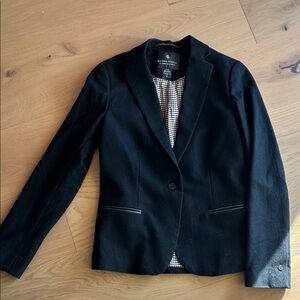 Scotch & Soda Classic Black Blazer with lurex
